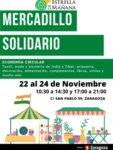 Mercadillo solidario Estrella de la Mañana